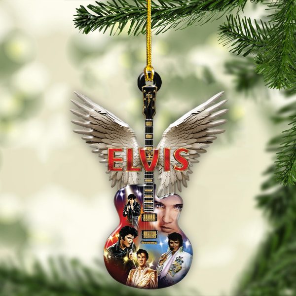 Elvis Presley Custom Shape 2-sided Acrylic Ornament - GNE 1532