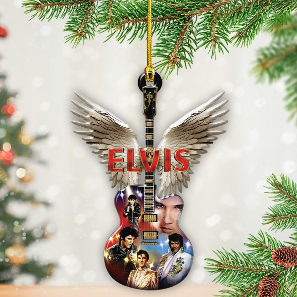 Elvis Presley Custom Shape 2-sided Acrylic Ornament - GNE 1532