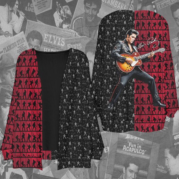 Elvis Presley Women's Knitted Cardigan - HOATT 6198