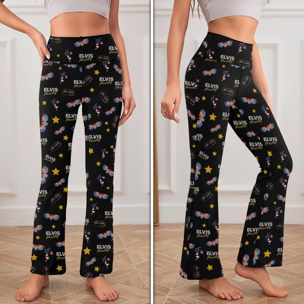 Elvis Presley 3D Flare Yoga Pants - HOATT 6128