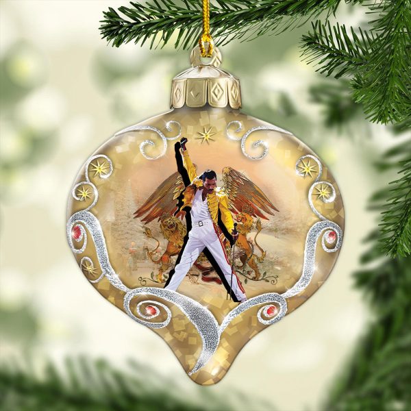 Freddie Mercury Custom Shape 2-sided Acrylic Ornament – MAITM 8229