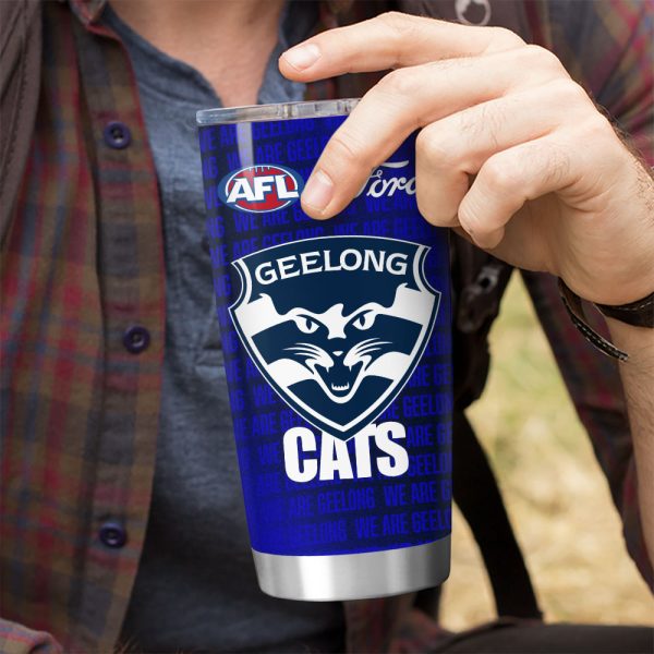 Personalized Geelong Football Club Tumbler Cup - VANDH 3512