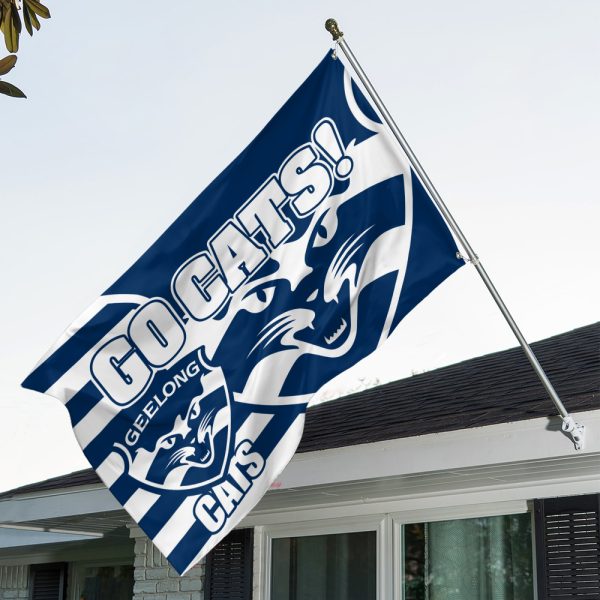 Geelong Football Club 3D House Flag - HOATT 6457