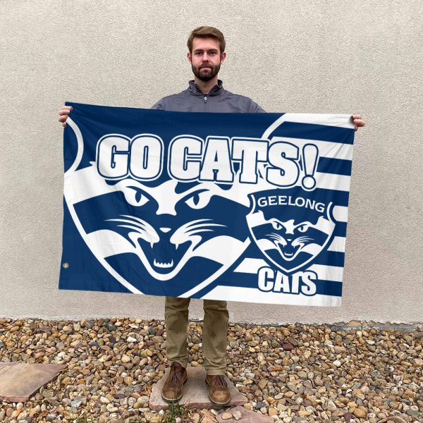 Geelong Football Club 3D House Flag - HOATT 6457