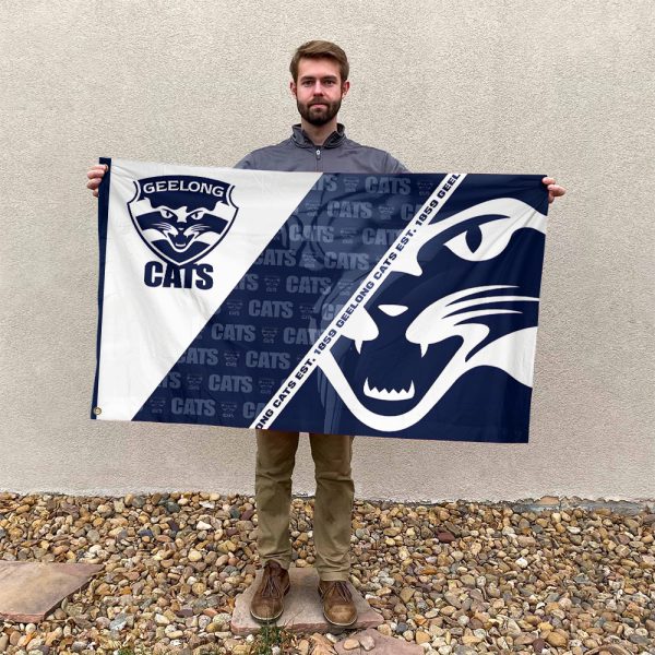 Geelong Football Club 3D House Flag - HOATT 6459