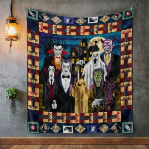 Horror Movies Quilt Blanket - VANDH 3438