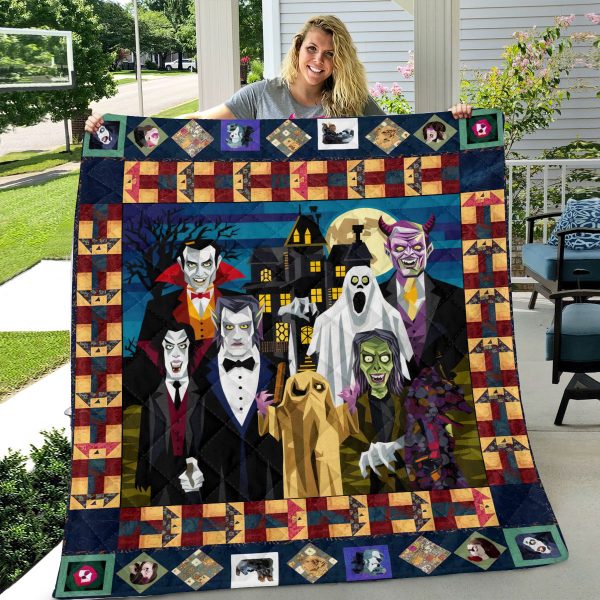 Horror Movies Quilt Blanket - VANDH 3438