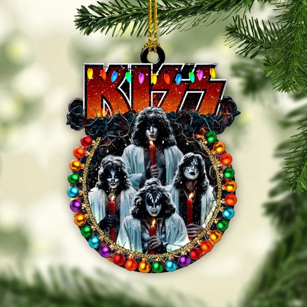 Kiss Band Custom Shape 2-sided Acrylic Ornament - GNE 1547