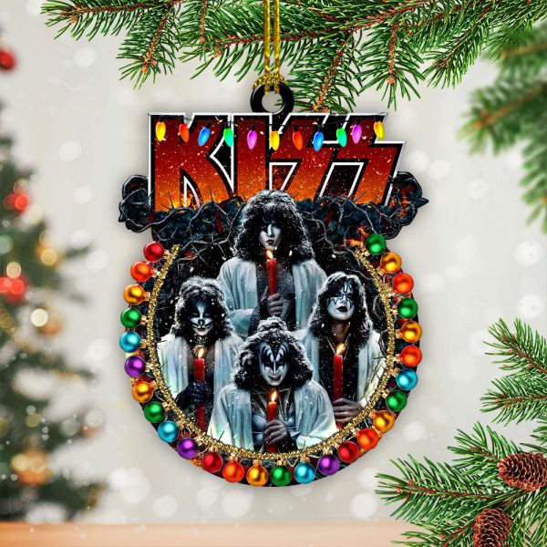 Kiss Band Custom Shape 2-sided Acrylic Ornament - GNE 1547