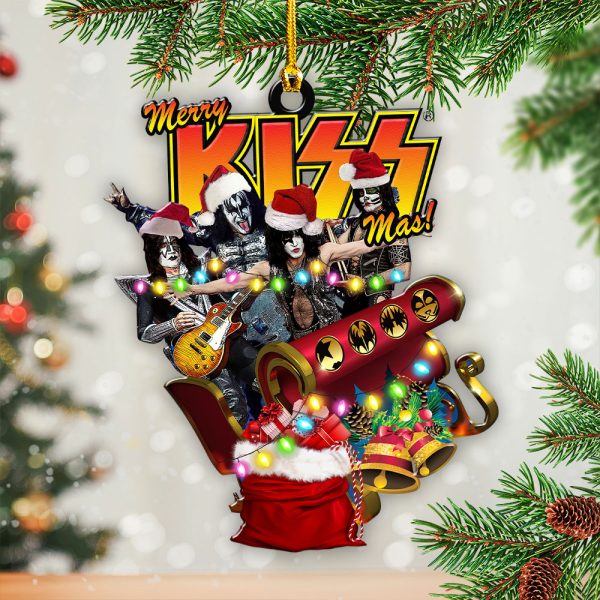 Kiss Band Custom Shape 1-sided Acrylic Ornament - GNE 1570