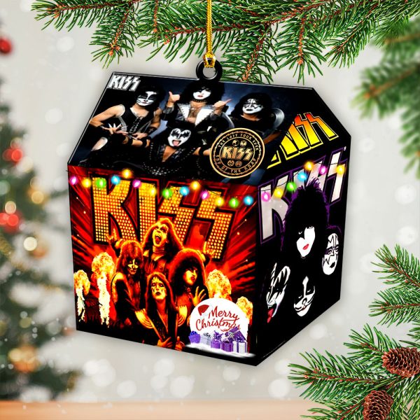 Kiss Band Custom Shape 1-sided Acrylic Ornament - GNE 1592