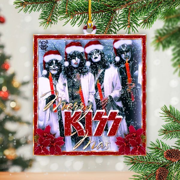 Kiss Band Custom Shape 1-sided Acrylic Ornament - GNE 1593