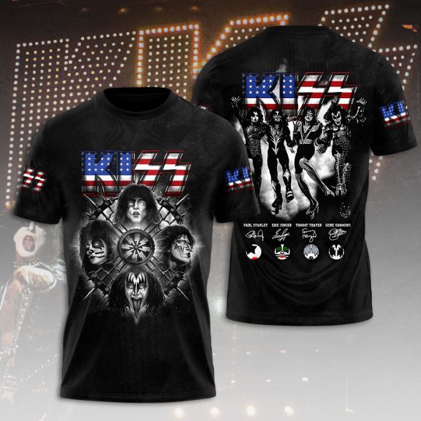 Kiss Band 3D Apparel - GNE 1549