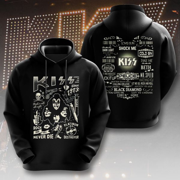 Kiss Band 3D Apparel - GNE 1590