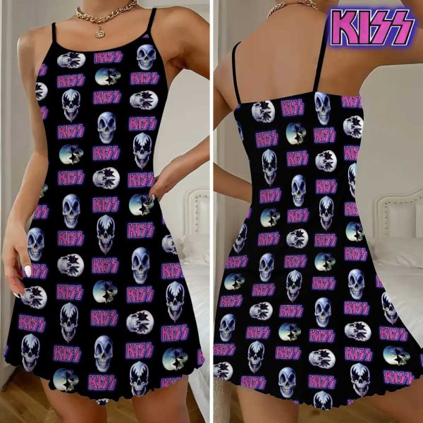 Kiss Band 3D Strappy Swing Dress - GNE 1473