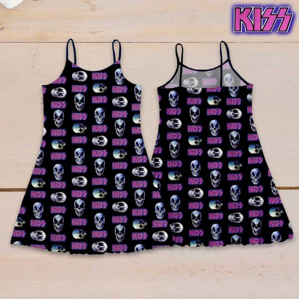 Kiss Band 3D Strappy Swing Dress - GNE 1473