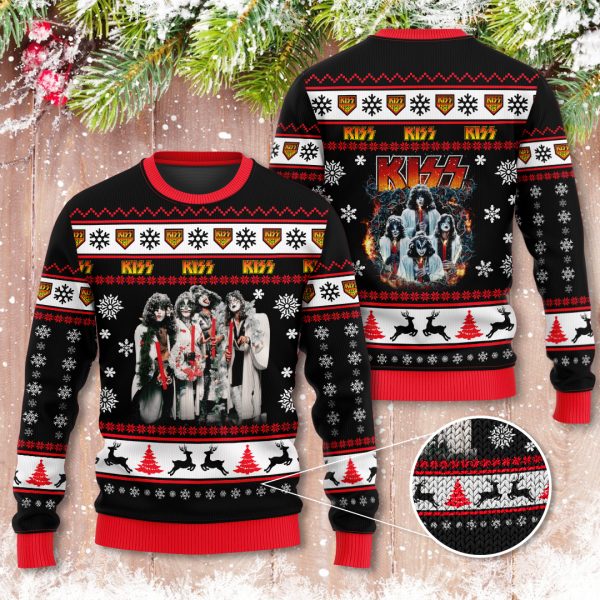 Kiss Band 3D Ugly Sweater - MAITM 4848