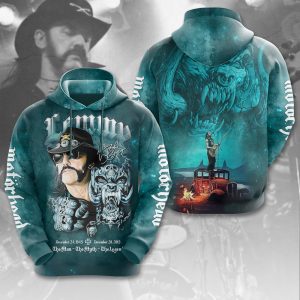 Motörhead Band x Lemmy Kilmister 3D Apparel - MAITM 4812