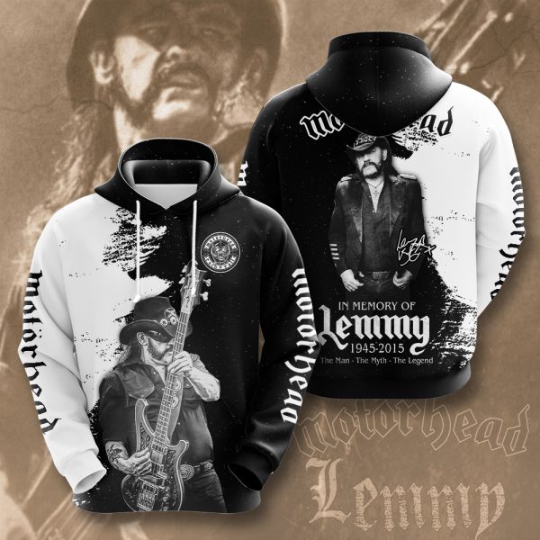 Motörhead Band x Lemmy Kilmister 3D Apparel - MAITM 4307