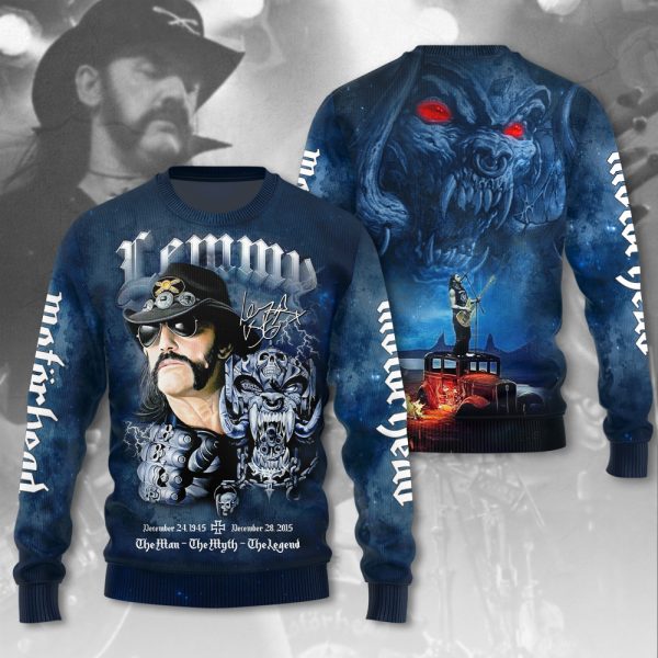 Motörhead Band x Lemmy Kilmister 3D Apparel - HUNGVV 2141