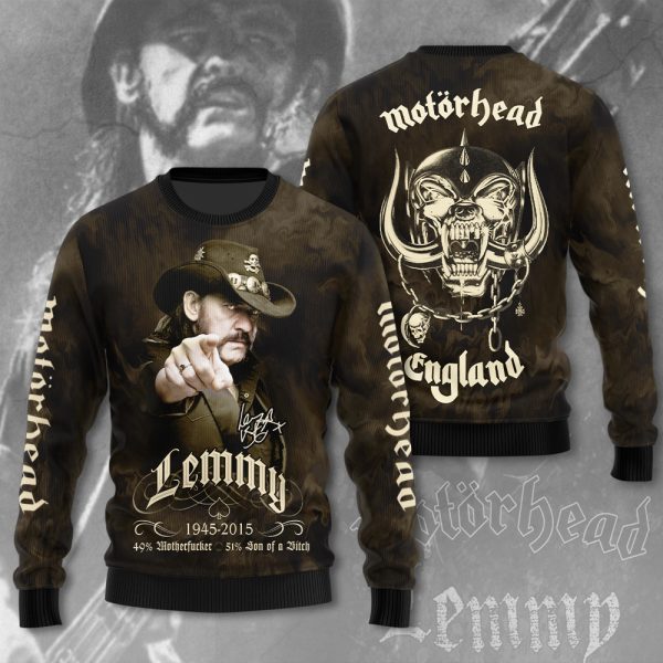 Motörhead Band x Lemmy Kilmister 3D Apparel - MAITM 4356