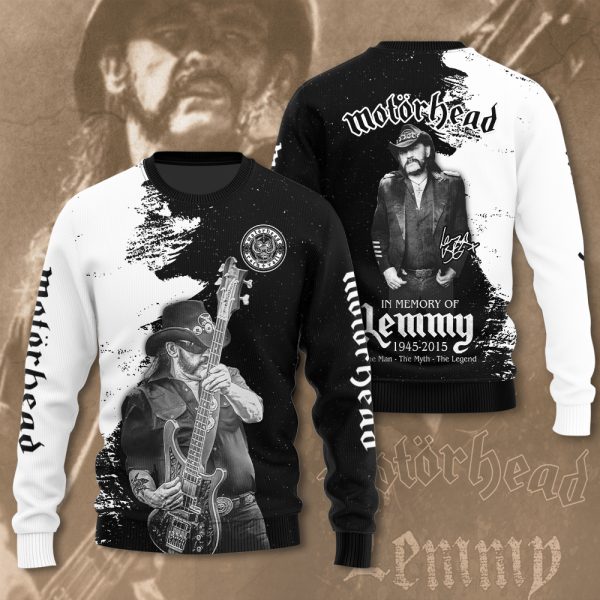 Motörhead Band x Lemmy Kilmister 3D Apparel - MAITM 4307