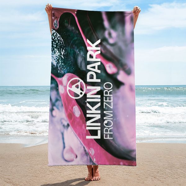 Linkin Park Rectangle Beach Towel - MAITM 7986