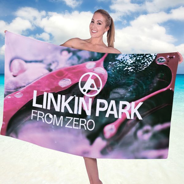 Linkin Park Rectangle Beach Towel - MAITM 7986