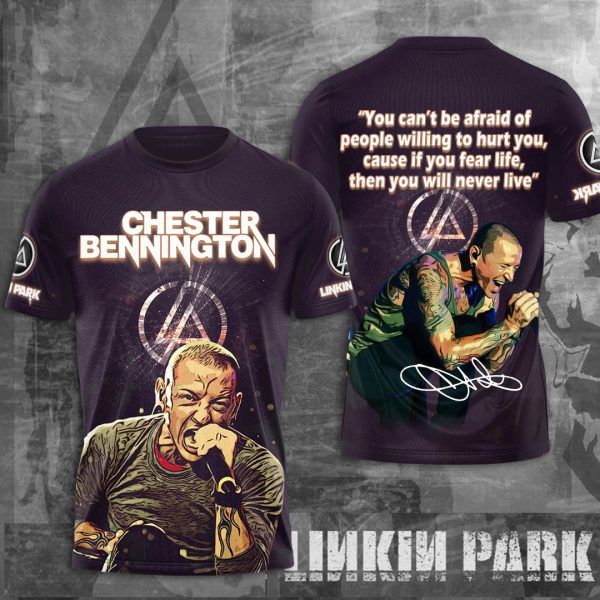 Linkin Park x Chester Bennington 3D Apparel - MAITM 8008