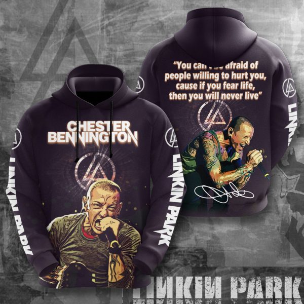 Linkin Park x Chester Bennington 3D Apparel - MAITM 8008