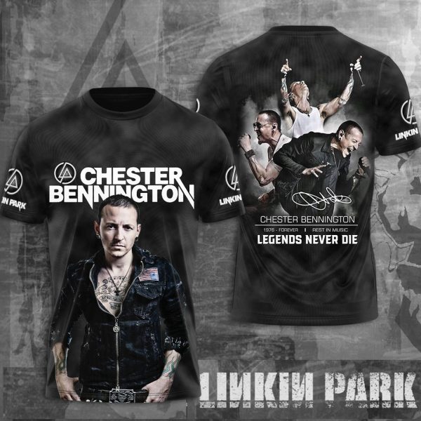 Linkin Park x Chester Bennington 3D Apparel - MAITM 8038