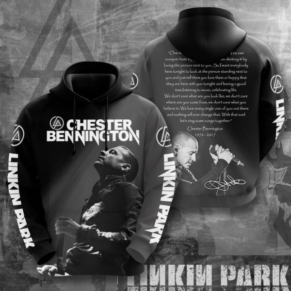 Linkin Park x Chester Bennington 3D Apparel - MAITM 8041