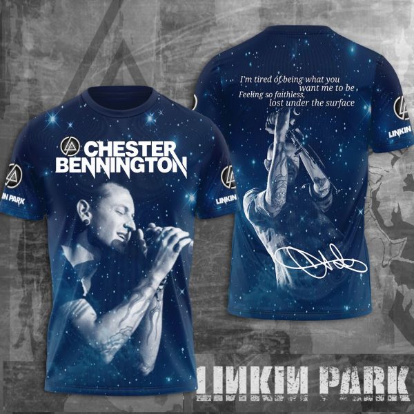 Linkin Park x Chester Bennington 3D Apparel - MAITM 8118