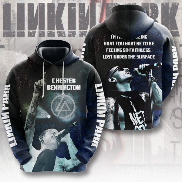 Linkin Park x Chester Bennington 3D Apparel - MAITM 8142