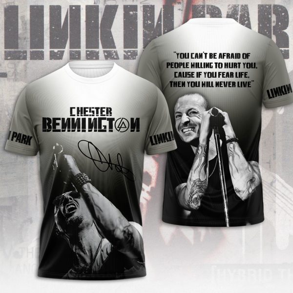 Linkin Park x Chester Bennington 3D Apparel - MAITM 8140