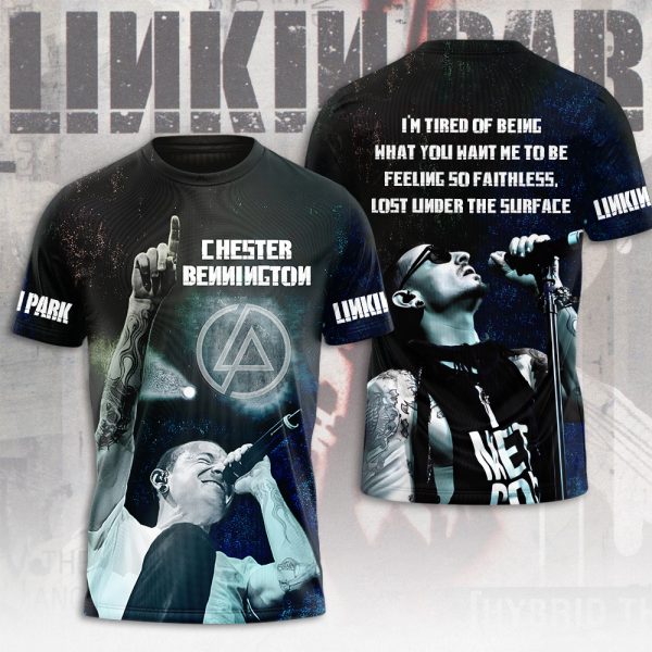 Linkin Park x Chester Bennington 3D Apparel - MAITM 8142