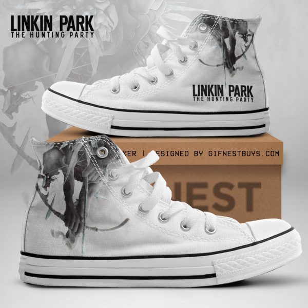 Linkin Park High Top Canvas Shoes - GNE 1529