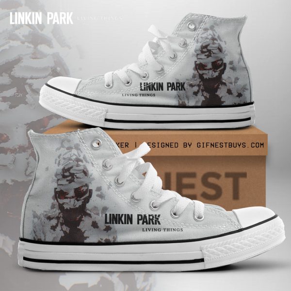 Linkin Park High Top Canvas Shoes - GNE 1530