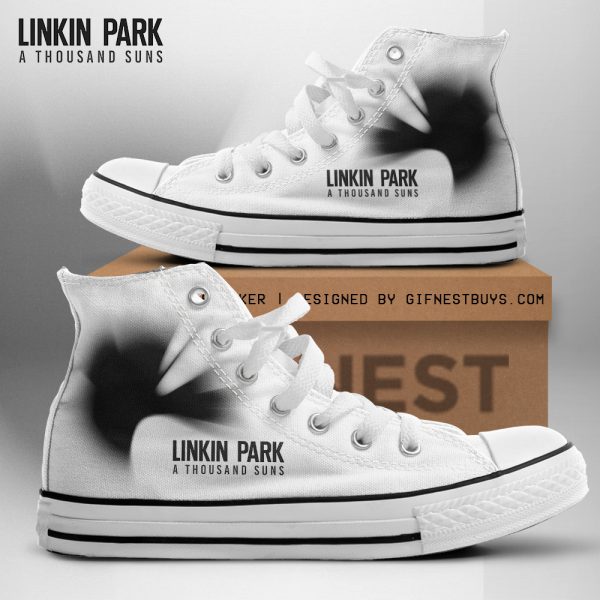 Linkin Park High Top Canvas Shoes - GNE 1601