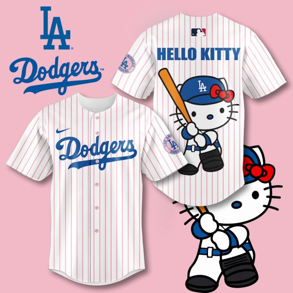 Los Angeles Dodgers x Hello Kitty Baseball Jersey – MAITM 8015