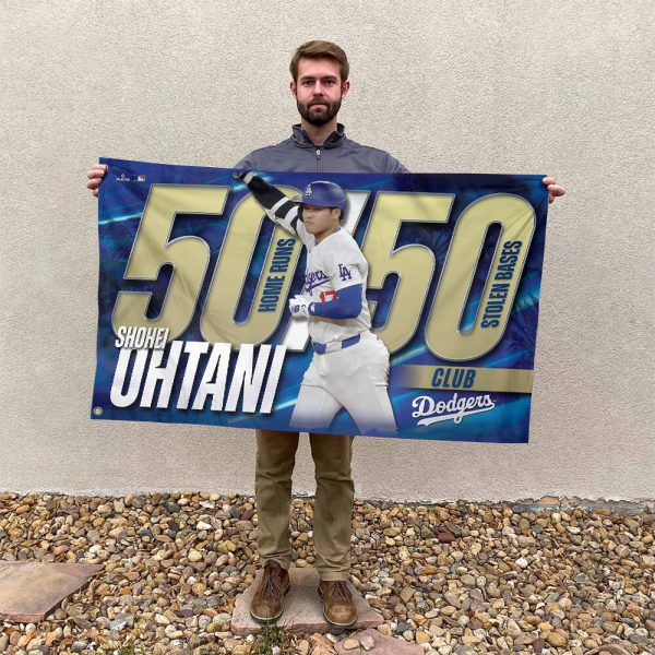 Los Angeles Dodgers x Shohei Ohtani 3D House Flag - MAITM 8099