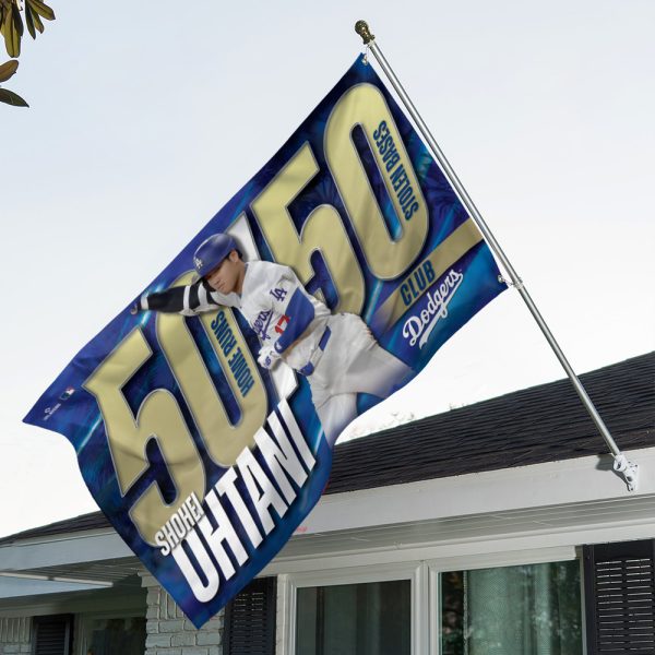 Los Angeles Dodgers x Shohei Ohtani 3D House Flag - MAITM 8099