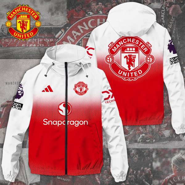 Manchester United 3D Windbreaker Jacket - TANTN 8277