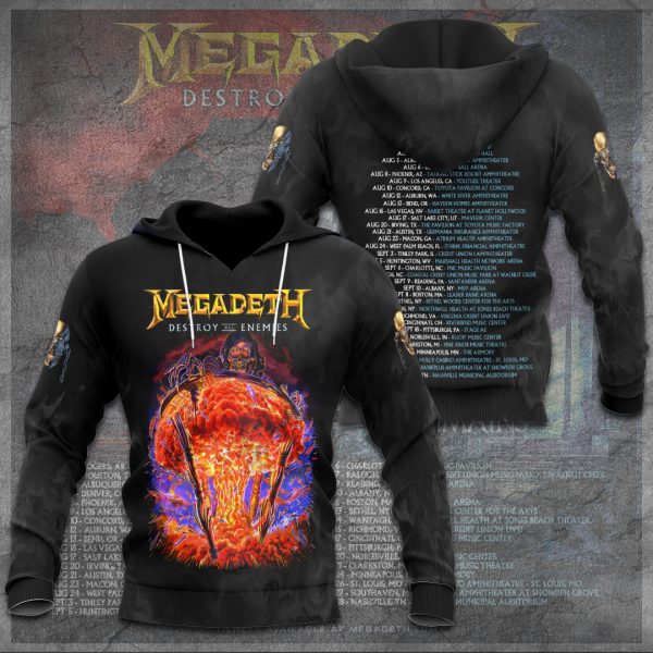 Megadeth Band 3D Apparel – TANTN 8261