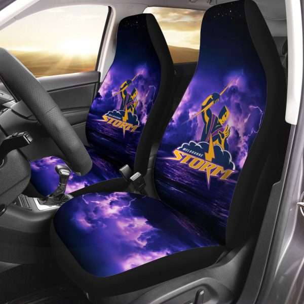 Melbourne Storm 2PCS Car Seat Cover - VANDH 3458