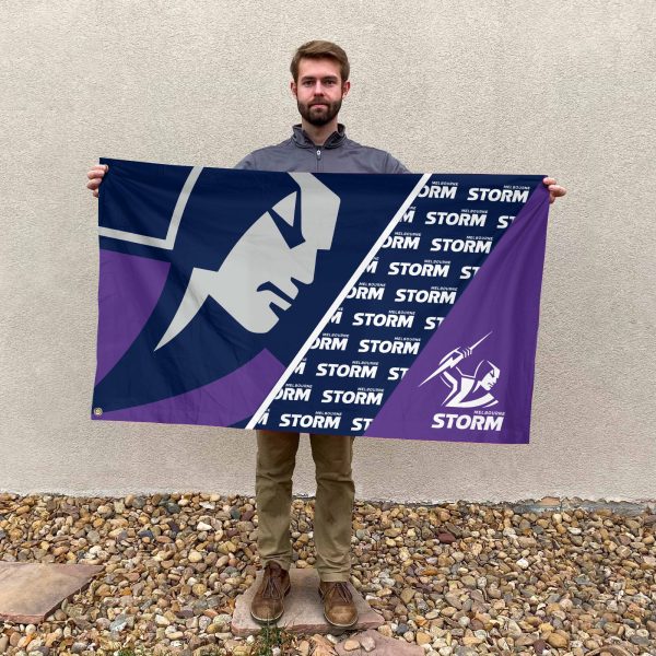 Melbourne Storm 3D House Flag - HOATT 6330