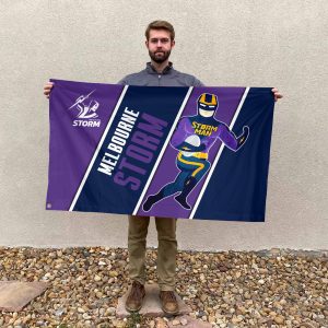 Melbourne Storm 3D House Flag - HOATT 6331