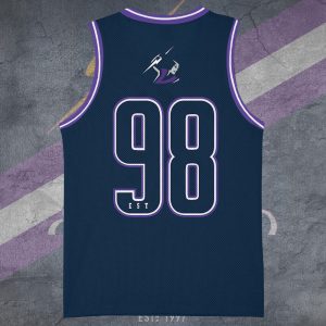 Melbourne Storm Basketball Jersey - TANTN 8346