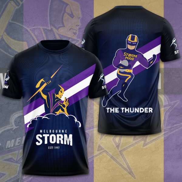 Melbourne Storm 3D Apparel - HOATT 6329