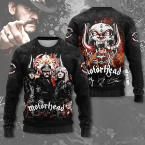 Motörhead Band x Lemmy Kilmister 3D Apparel - MAITM 4298